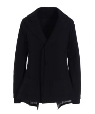 ＜LIMI feu (Women)＞ＷＯＯＬ　ＧＡＵＺＥ　ＬＡＹＥＲＥＤ　ＪＡＣＫＥＴ　ＬＬーＪ０２ー１１８