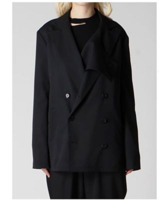 LIMI feu ダブルジャケット WOOL GABARDINE DOUBLE JACKET LLー