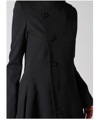 WOOL GABARDINE PUFF JACKET LLー