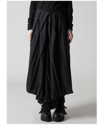 TROPICAL PLEATS WIDE PANTS LLーP04ー