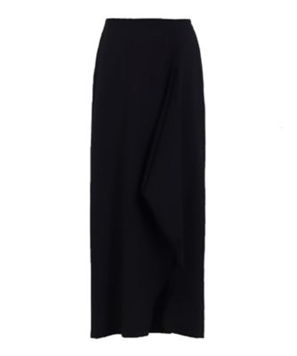 WOOL GABARDINE PUFF SKIRT LLーS08
