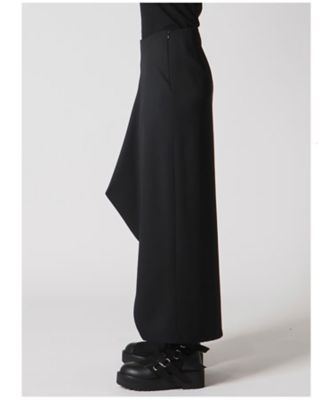 スカート Limi feu Wool Gabardine Flare Skirt WOOL GABARDINE SHOULDER STRAP SKIRT(S Black): LIMI feu｜THE