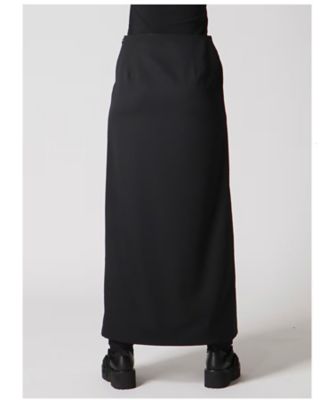 スカート Limi feu Wool Gabardine Flare Skirt WOOL GABARDINE SHOULDER STRAP SKIRT(S Black): LIMI feu｜THE