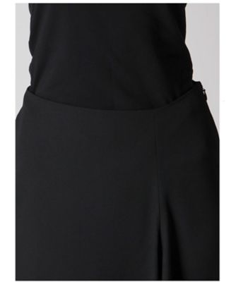 WOOL GABARDINE PUFF SKIRT LLーS08ー