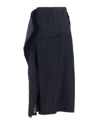 8oz DENIM SIDE DROP SKIRT LLーS15ー