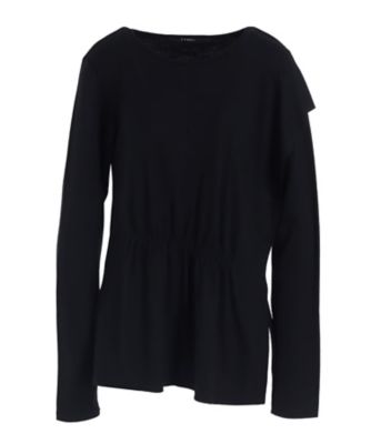 WOOL SMOOTH GATHER ASYMMETRY Tー