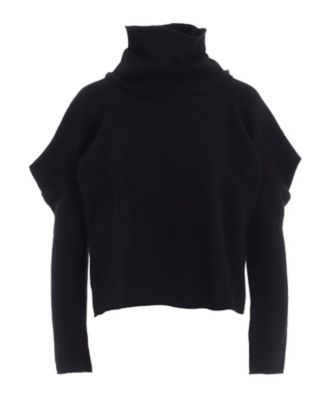 ＜LIMI feu (Women)＞ＰＬＡＩＮ　ＳＴＩＴＣＨ　ＢＯＸ　ＴＵＲＴＬＥ　ＴーＳＨＩＲＴ　ＬＬーＴ２０ー１４５