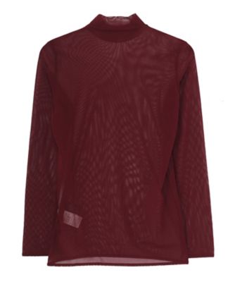 TULLE TURTLE NECK TーSHIRT LLーT51