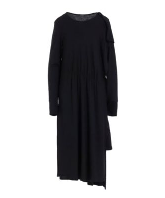 ＜LIMI feu (Women)＞ＷＯＯＬ　ＳＭＯＯＴＨ　ＧＡＴＨＥＲ　ＡＳＹＭＭＥＴＲＹ　ＤＲＥＳＳ　ＬＬーＴ６２ー１３７