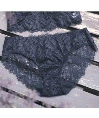 Lilipiache New York (Women)/リリピアーチェ Bandeau Leaf Bikini ブラック パンツ・ショーツ【三越伊勢丹/公式】