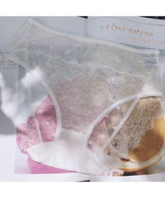 Lilipiache New York (Women)/リリピアーチェ Polka Dot High Waist Bikini LP-15-13 ホワイト パンツ・ショーツ【三越伊勢丹/公式】