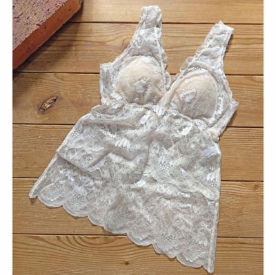 Lilipiache New York (Women)/リリピアーチェ Protea All Lace Bra Camisole LPー25-04 バニラ 下着・靴下【三越伊勢丹/公式】