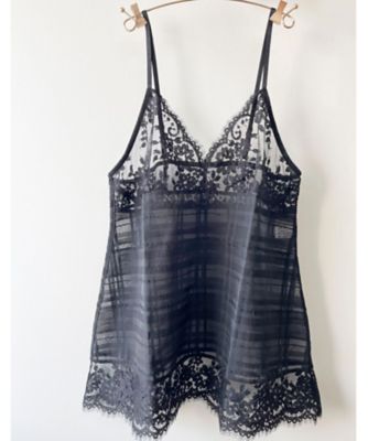 Lilipiache New York (Women)/リリピアーチェ Caron Camisole LPー34ー21 ブラック 下着・靴下【三越伊勢丹/公式】