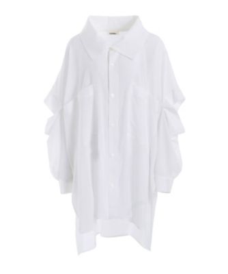 ＜LIMI feu (Women)＞ＳＯＦＴ　ＬＡＷＮ　ＥＬＢＯＷ　ＳＬＩＴ　ＬＯＮＧ　ＳＨＩＲＴ　ＬＰーＢ５２ー２１０