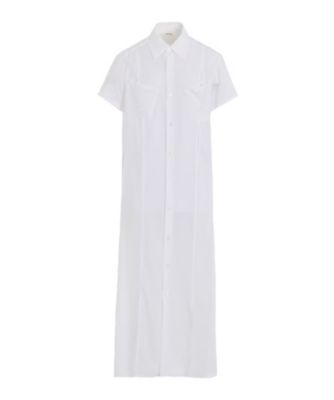 ＜LIMI feu (Women)＞ＳＯＦＴ　ＬＡＷＮ　ＨＡＬＦ　ＳＬＥＥＶＥ　ＳＬＩＴ　ＤＲＥＳＳ　ＬＰーＤ０１ー２１０
