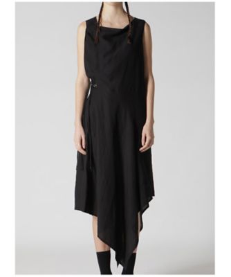CLEAR LAWN WAIST LAVEーUP DRESS