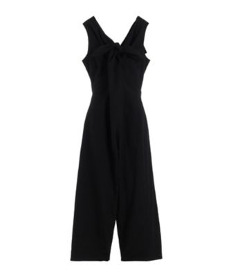 LIMI feu (Women)/リミフゥ ＰＯＰＬＩＮ　ＦＲＯＮＴ　ＲＩＢＢＯＮ　ＯＶＥＲＡＬＬＳ　ＬＰーＤ１０ー００６