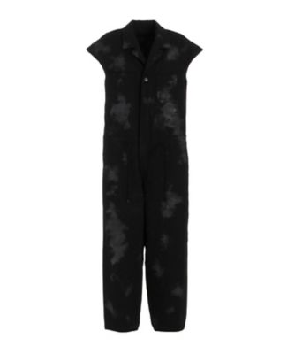 ＜LIMI feu (Women)＞ＰＡＩＮＴＥＤ　ＤＥＮＩＭ　ＯＰＥＮ　ＣＯＬＬＯＲ　ＯＶＥＲＡＬＬＳ　ＬＰーＤ１６ー００８