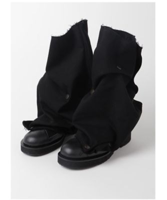 ＜LIMI feu (Women)＞６ＯＺ　ＤＥＮＩＭ　ＷＩＴＨ　ＣＨＲＯＭＥ　ＭＵＦＦＬＥＲ　ＤＯＴ　ＳＨＯＥＳ　ＬＰーＥ０１ー８８０