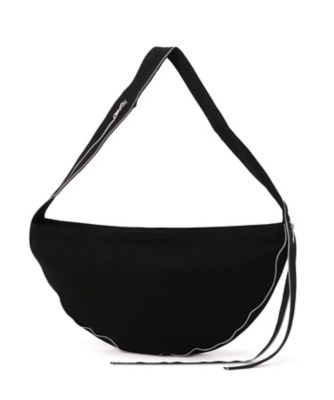 ＜LIMI feu (Women)＞ＢＬＡＣＫ　ＤＥＮＩＭ　ＲＯＵＮＤ　ＺＩＰ　ＢＡＧ　ＬＰーＩ０３ー０８０