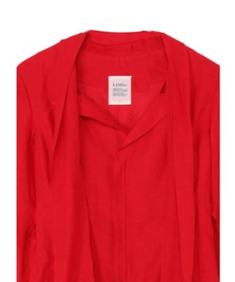【新品未使用】LIMI feu / クリアローンスパイラルスリーブジャケット CLEAR LAWN SPIRAL SLEEVE JACKET