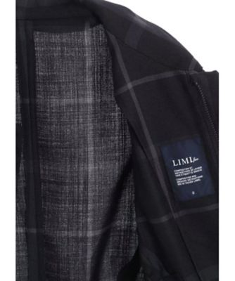 ジャケット・アウター LIMI feu JKT PLAID LACEーUP JACKET A LPーJ14ー