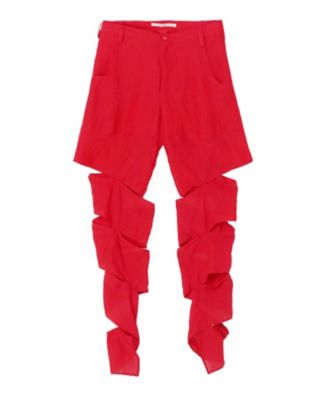 ＜LIMI feu (Women)＞ＣＬＥＡＲ　ＬＡＷＮ　ＳＰＩＲＡＬ　ＰＡＮＴＳ　ＬＰーＰ０７ー３００
