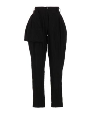 ＜LIMI feu (Women)＞ＷＡＳＨＥＲ　ＴＹＰＥＷＲＩＴＥＲ　ＦＲＩＬＬＥＤ　ＴＵＣＫ　ＰＡＮＴＳ　ＬＰーＰ０８ー０１１