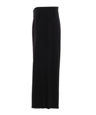 LAWN WAIST STRING TUCK PANTS LPー