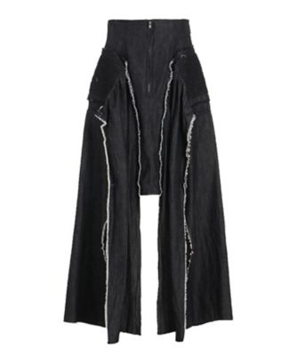 ＜LIMI feu (Women)＞ＬＩＧＨＴ　ＤＥＮＩＭ　ＧＡＴＨＥＲＥＤ　ＳＫＩＲＴ　ＬＰーＳ０１ー００５