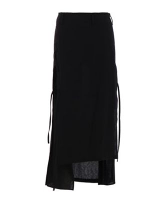 ＜LIMI feu (Women)＞ＭＵＳＬＩＮ　ＬＡＣＥーＵＰ　ＬＯＮＧ　ＳＫＩＲＴ　ＬＰーＳ０２ー００７