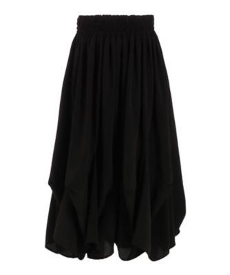 ＜LIMI feu (Women)＞ＴＲＩＡＣＥＴＡＴＥ　ＤＥＣＩＮ　ＥＬＡＳＴＩＣ　ＷＡＩＳＴ　ＳＫＩＲＴ　ＬＰーＳ１６ー５００