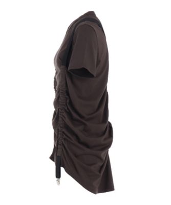LIMI feu リミフゥ サスペンダー付 背開きカットソー トップス LIMI feu リミフゥ サスペンダー付 背開きカットソー トップス
