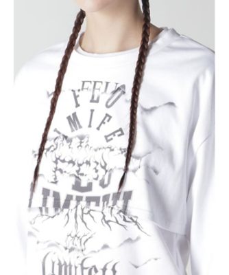 ＬＯＧＯ　ＣＯＬＬＡＧＥ　ＰＲＩＮＴＥＤ　ＬＡＹＥＲＥＤ　ＳＥＰＡＲＡＴＥ　ＬＯＮＧ　ＳＬＥＥＶＥ　ＴーＳＨＩＲＴ　ＬＰーＴ１８ー０３６