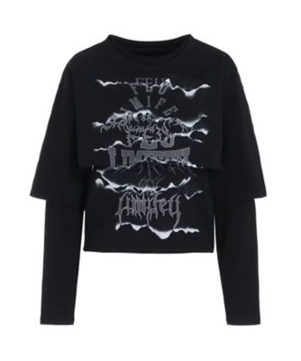 ＬＯＧＯ　ＣＯＬＬＡＧＥ　ＰＲＩＮＴＥＤ　ＬＡＹＥＲＥＤ　ＳＥＰＡＲＡＴＥ　ＬＯＮＧ　ＳＬＥＥＶＥ　ＴーＳＨＩＲＴ　ＬＰーＴ１８ー０３６