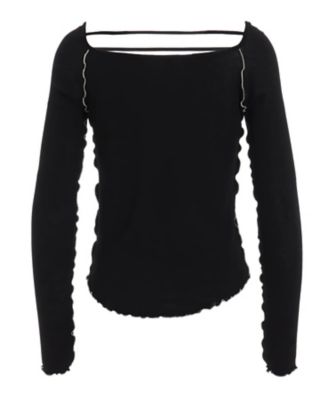 ＲＩＢ　ＳＴＩＴＣＨ　ＳＱＵＡＲＥ　ＮＥＣＫ　ＬＯＮＧ　ＳＬＥＥＶＥ　ＴーＳＨＩＲＴ　ＬＰーＴ２１ー２３７
