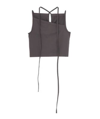 LIMI feu (Women)/リミフゥ ＰＬＡＩＮ　ＳＴＩＴＣＨ　ＬＯＮＧ　ＳＴＲＩＮＧ　ＣＡＭＩＳＯＬＥ　ＬＰーＴ２８ー０３８