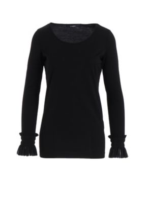 ＜LIMI feu (Women)＞伊勢丹新宿店限定　ＲＵＦＦＬＥＤ　ＣＵＦＦ　Ｔ　ＬＰ－Ｔ３９－０４１
