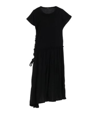 ＜LIMI feu (Women)＞ＬＡＣＥーＵＰ　ＦＬＡＲＥ　ＤＲＥＳＳ　ＬＰーＴ６４ー８３０