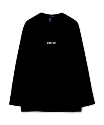 ２０／－Ｐｌａｉｎ Ｓｔｉｔｃｈ ＬＩＭＩ ＦＥＵ Ｌｏｇｏ Ｐｒｉｎｔ Ｌｏｎｇ Ｔ－Ｓｈｉｒｔ