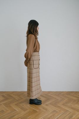 Ladies Classical button skirt 