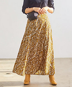 神戸レタス(Women)/コウベ レタス 田中亜希子さんコラボ　ロングフレアスカート　スモールサイズ