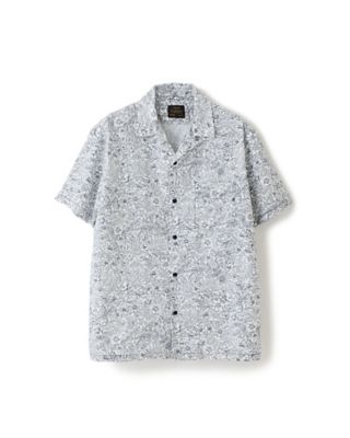 REPLAY (Men)/リプレイ 伊勢丹新宿店限定カプセルコレクション フラワープリント コットンボウリングシャツ MI4157.000.75086