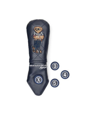 ＜POLO GOLF｜RLX＞ＰＯＬＯ　ＧＯＬＦ　Ｐｏｌｏ　ベア　ゴルフ　ハイブリッド　ヘッドカバー　メンズ　ＭＡＰＧＳＲＥ０７６２００２０