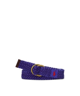 POLO RALPH LAUREN (Men)/ポロ ラルフ ローレン レザートリム　コットン　ベルト　ＭＡＰＯＢＬＴ０Ｆ３２０２０８