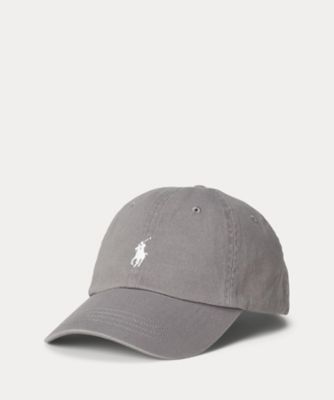 ＜POLO RALPH LAUREN (Men)＞コットン　チノ　ベースボール　キャップ　ＭＡＰＯＨＧＳ０Ｊ４２０１９８