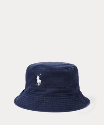 POLO RALPH LAUREN (Men)/ポロ ラルフ ローレン リバーシブル　コットン　＆　リネン　バケット　ハット　ＭＡＰＯＨＧＳ０Ｊ４２１９８５