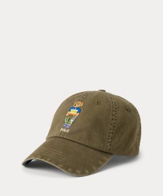POLO RALPH LAUREN (Men)/ポロ ラルフ ローレン Polo ベア ツイル ボール キャップ MAPOHGS0J422032