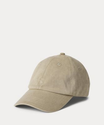 POLO RALPH LAUREN (Men)/ポロ ラルフ ローレン ミネラルダイド　ツイル　ボール　キャップ　ＭＡＰＯＨＧＳ０Ｊ４２２０８０
