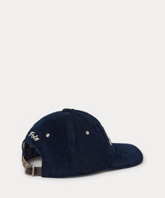 The Ralph ロゴ コーデュロイ ボール キャップ